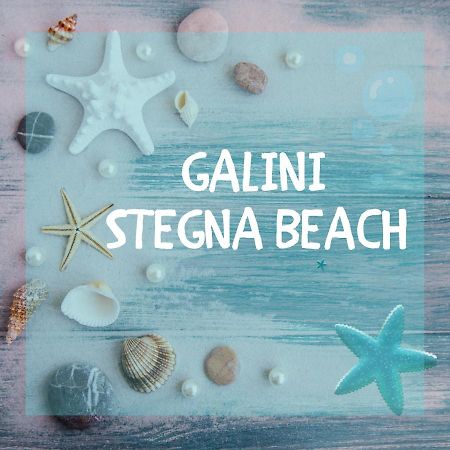 Galini Stegna Beach Archangelos  Exterior foto