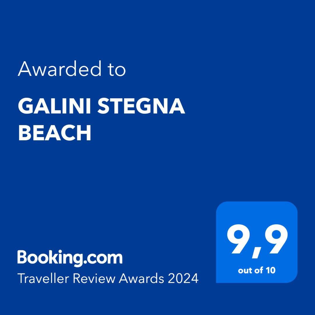 Galini Stegna Beach Archangelos  Exterior foto